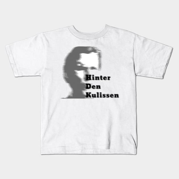 hinter den Kulissen Kids T-Shirt by Small Doodle